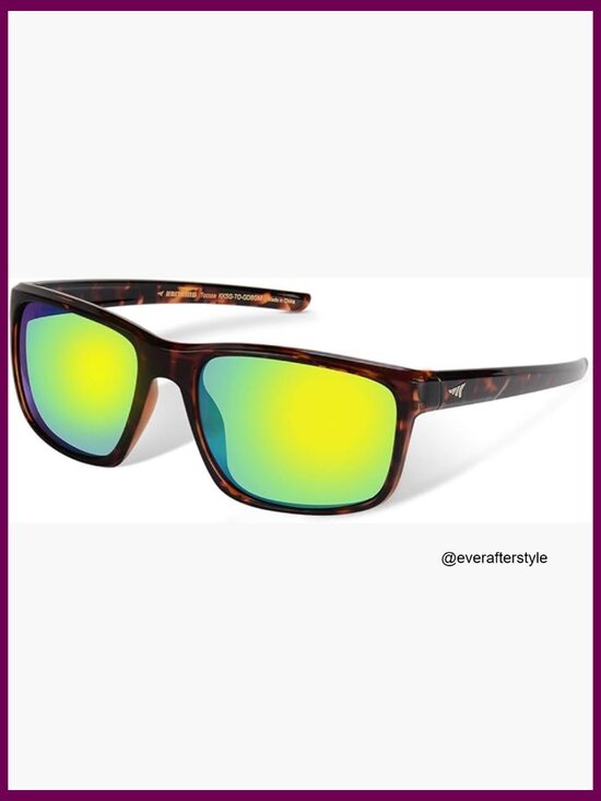Polarized Sport Sunglasses with Grilamid Frames, UV Protection main image 5